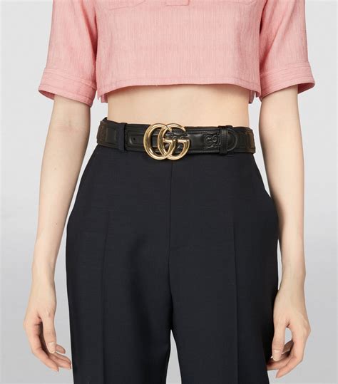 gg marmont wide belt.